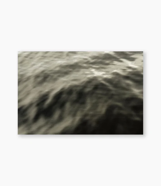 Superfície agitada e escura de rio, textura abstrata – fotografia de André Nunez