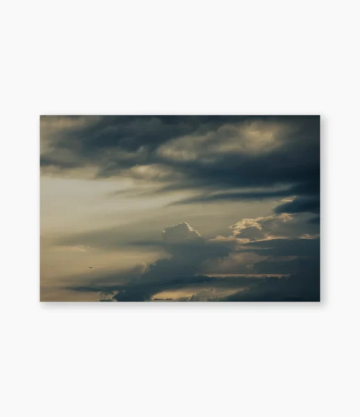 Céu e água se confundindo sem horizonte visível – fotografia de André Nunez
